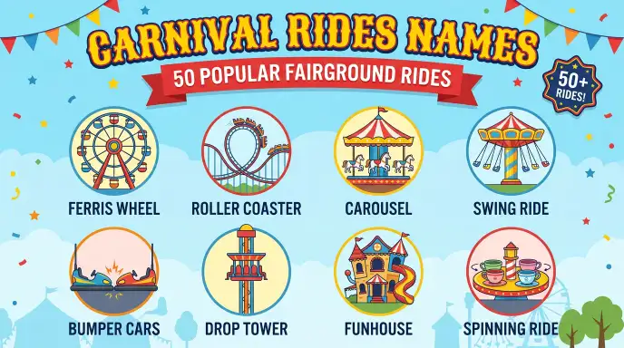 Carnival Rides Names