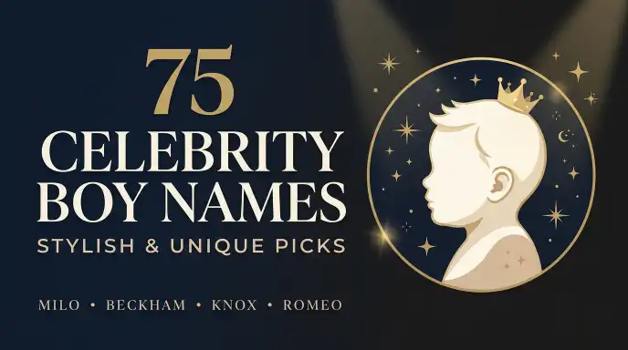 Celebrity boy names