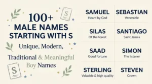 s names male