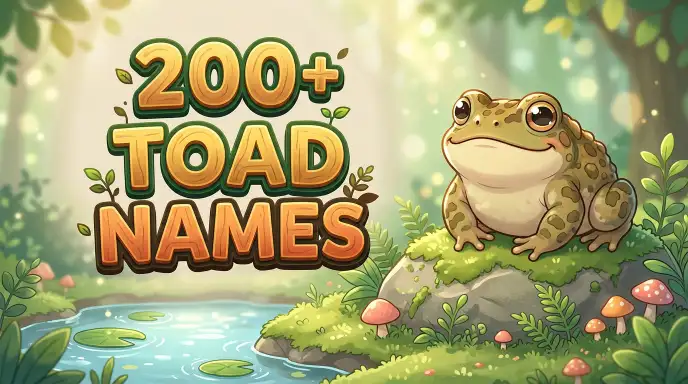 toad names